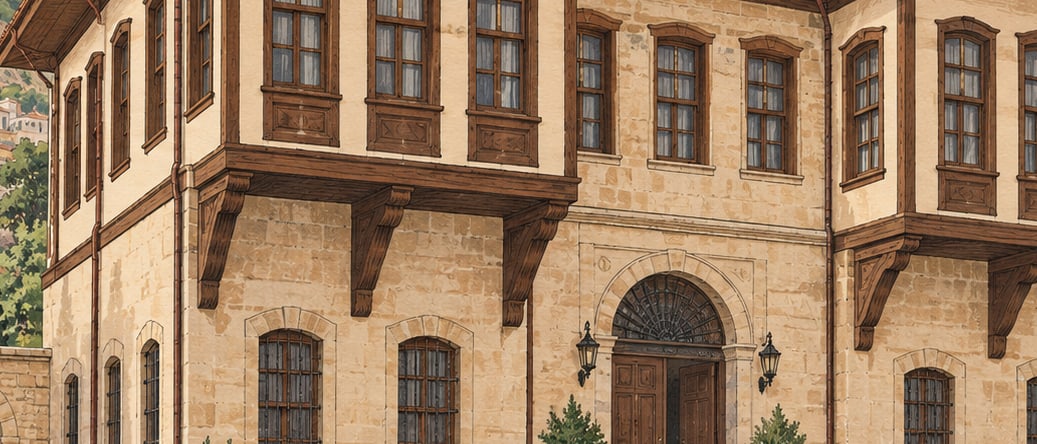 Historical Government Mansion çizimi, Kilis