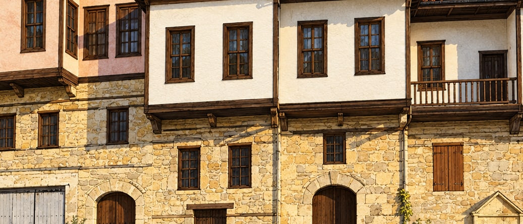 Historical Tarsus Houses çizimi, Mersin