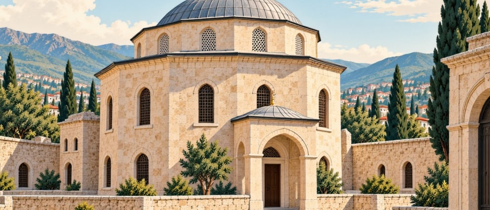 Stone Caravanserai çizimi, Kahramanmaraş