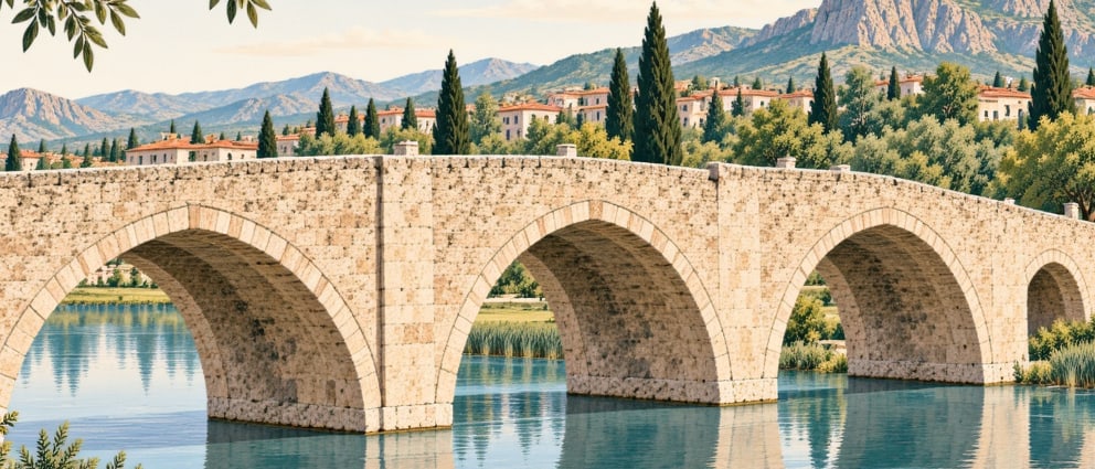 Stone Bridge çizimi, Adana