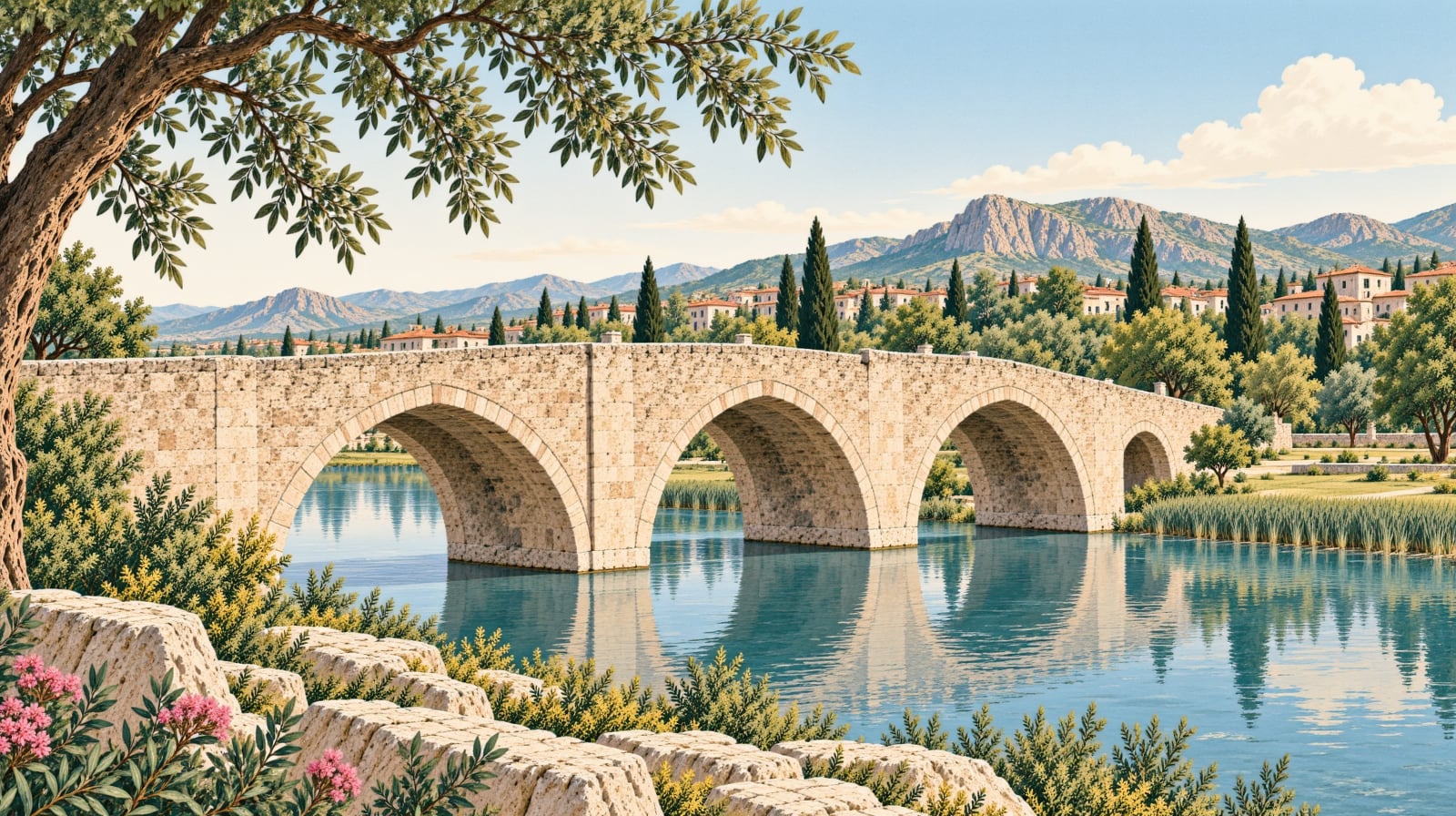 Stone Bridge çizimi, Adana