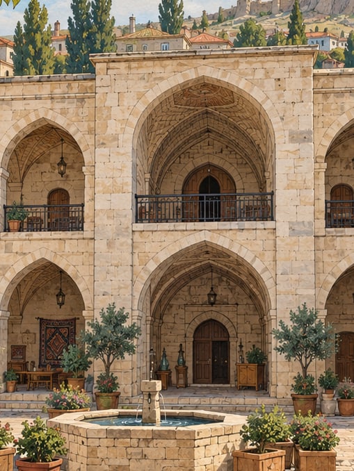 Zeichnung: Taşhan, Sivas