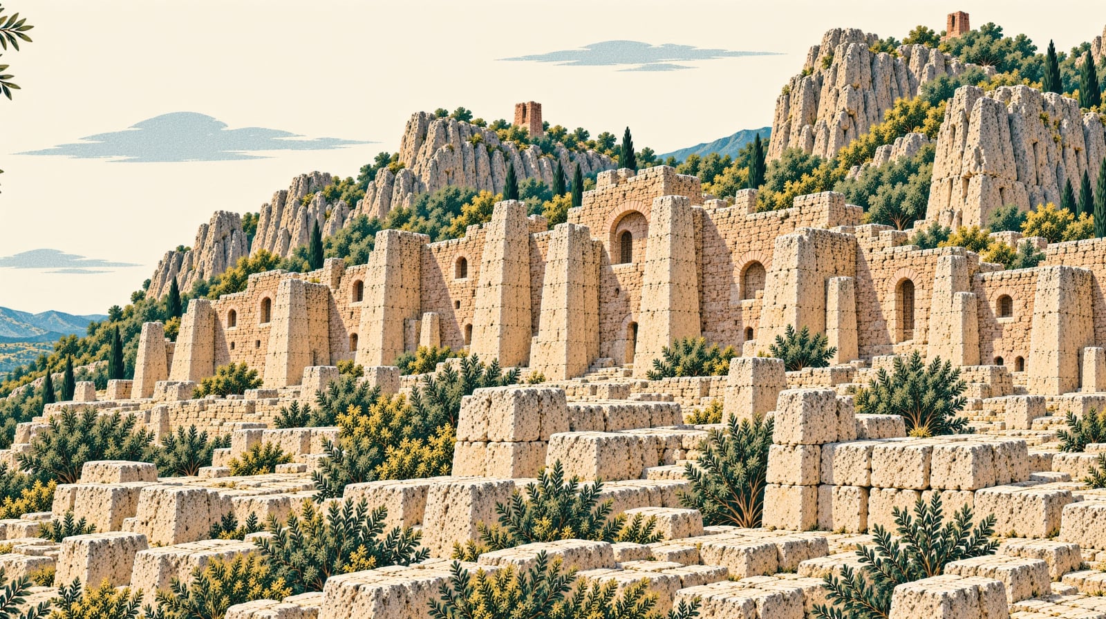 Taşkale Kentsel Protected Site çizimi, Karaman