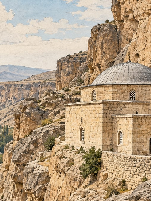 Zeichnung: Taşkale Taşmescit, Karaman