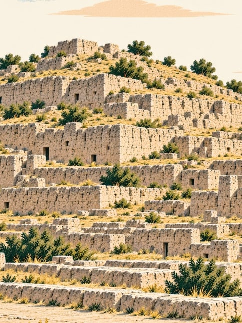Zeichnung: Tatarlı-Hügel, Adana