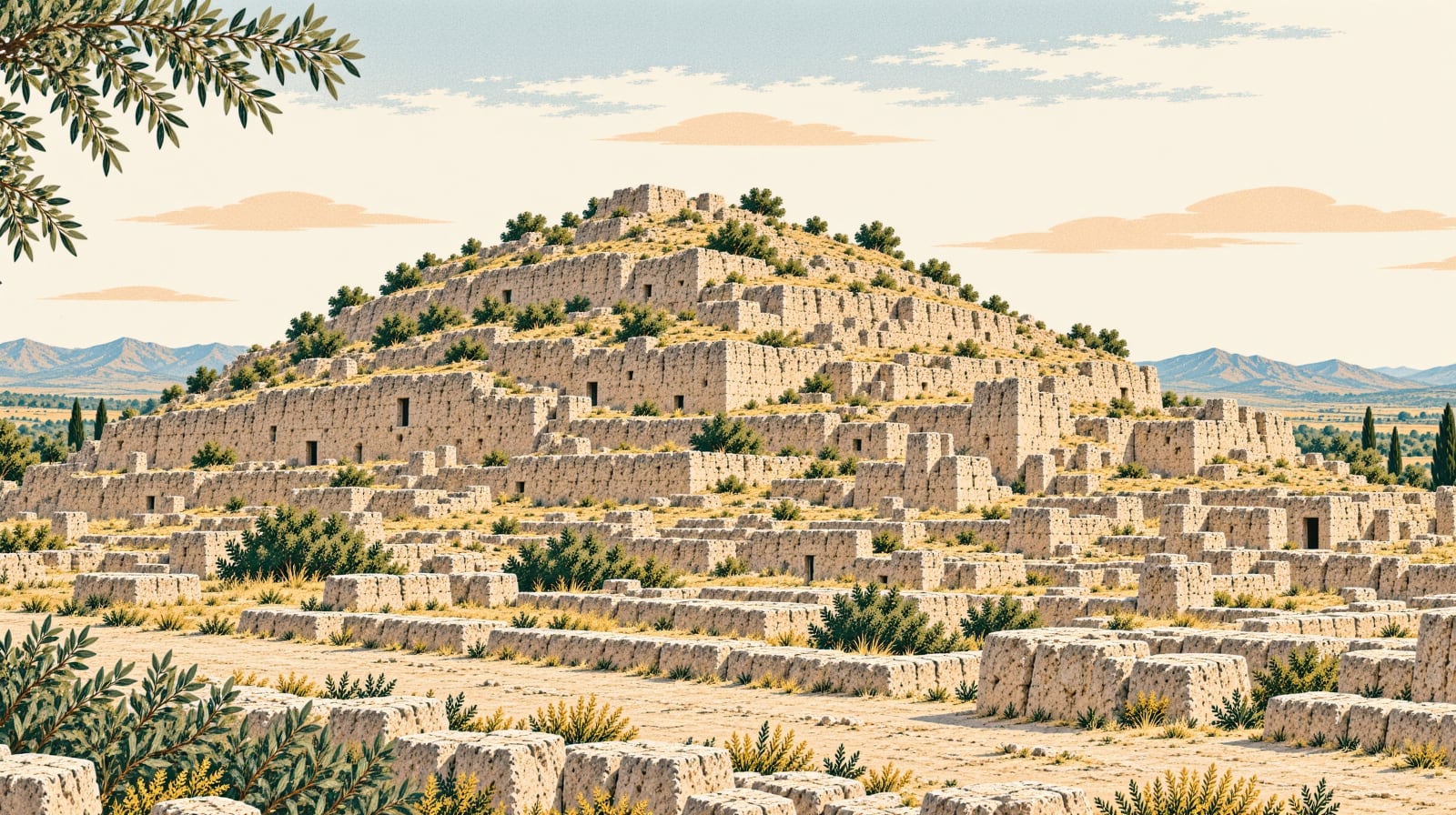 Tatarlı Mound çizimi, Adana