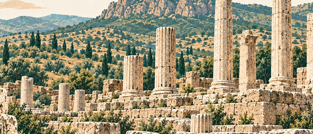 Tavium Ancient City çizimi, Yozgat