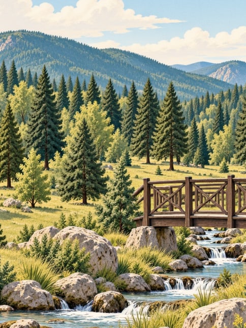 Zeichnung: Naturpark Tavşanburnu, Aydın
