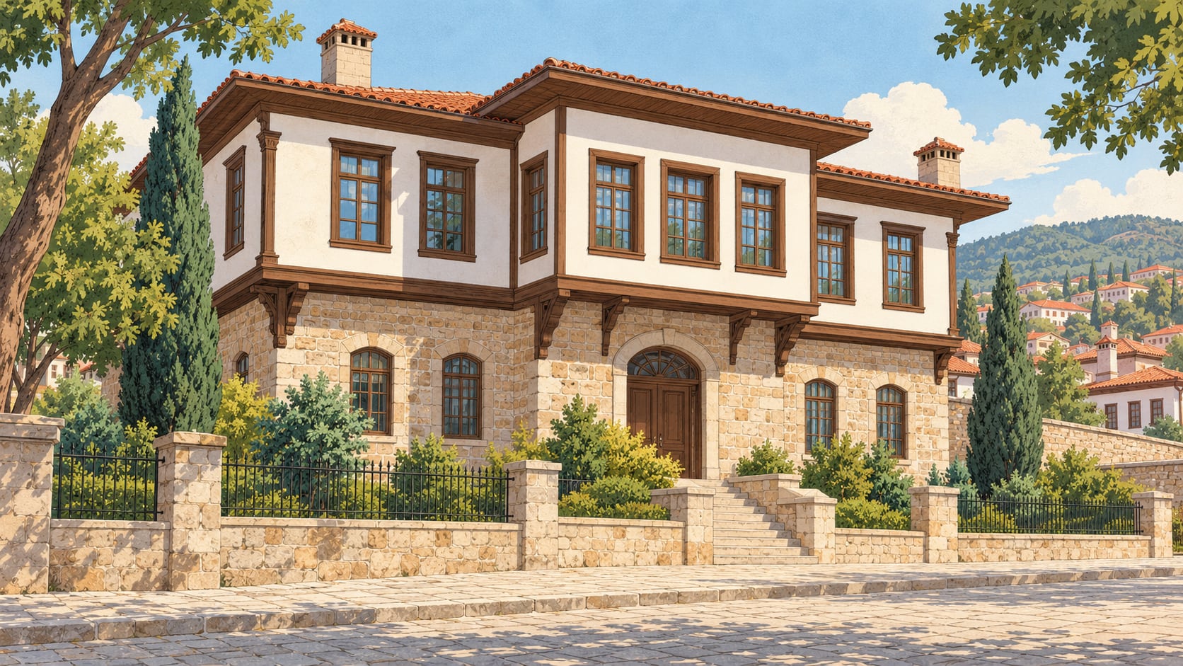 Tavşanlı Municipality Museum çizimi, Kütahya