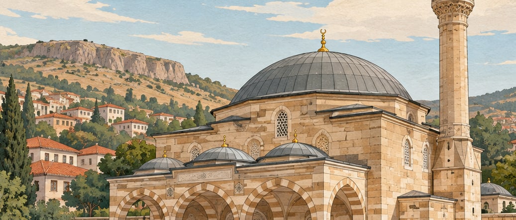 Tekke Arap Dede Mosque çizimi, Yozgat