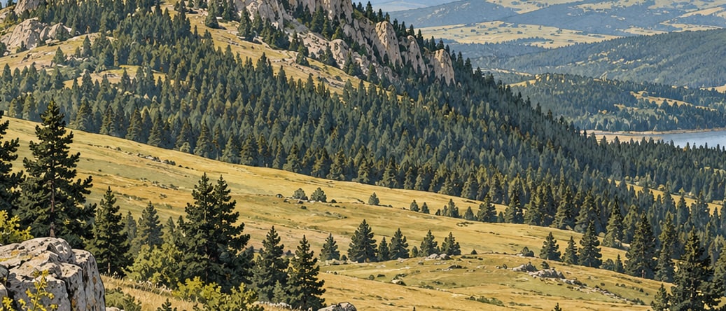 Tekkedağı Nature Park çizimi, Ankara