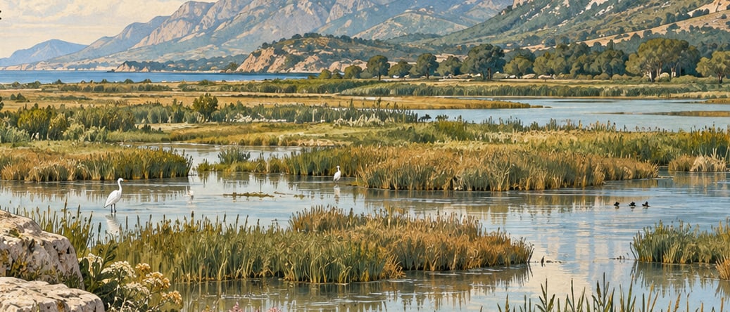 Tekkoz Kengerli Düz Nature Conservation Area çizimi, Hatay