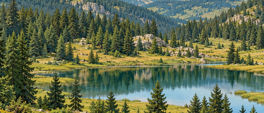 Telme Nature Park çizimi, Gümüşhane