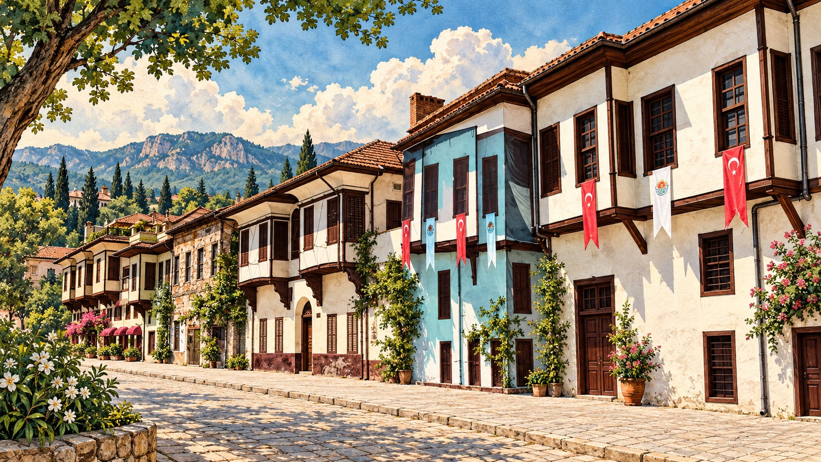 Tepebağ Houses çizimi, Adana