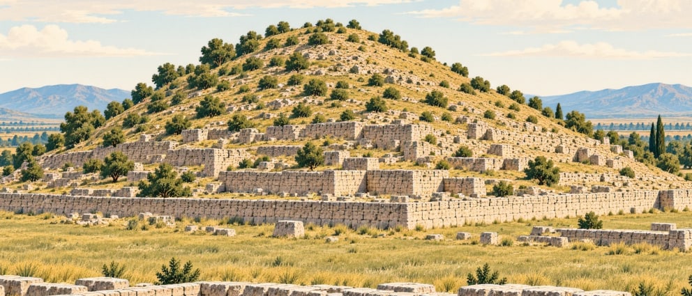 Tepebağ Mound çizimi, Adana