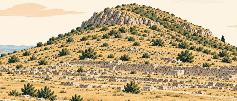 Tepecik Mound çizimi, Aydın