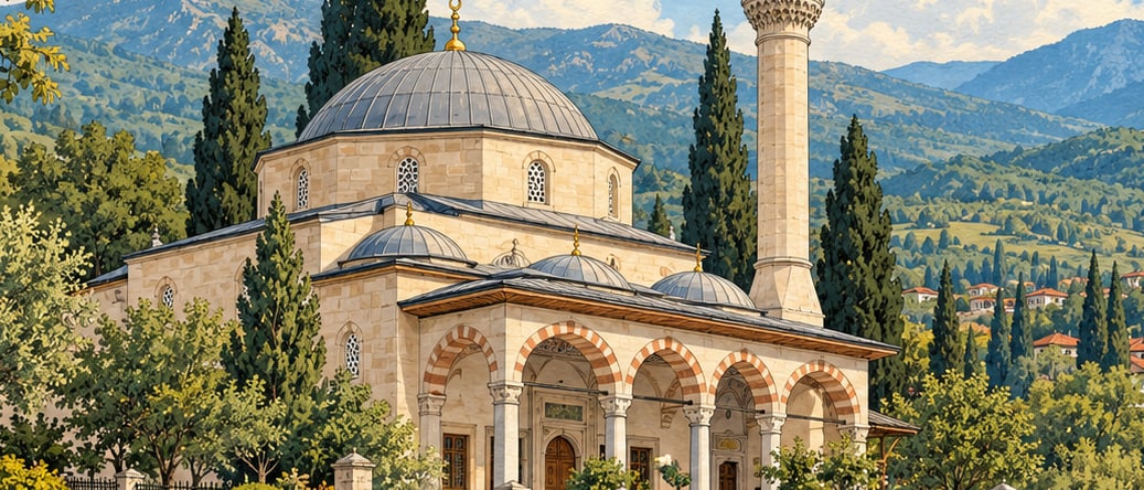 Tepeköy Mosque çizimi, Düzce