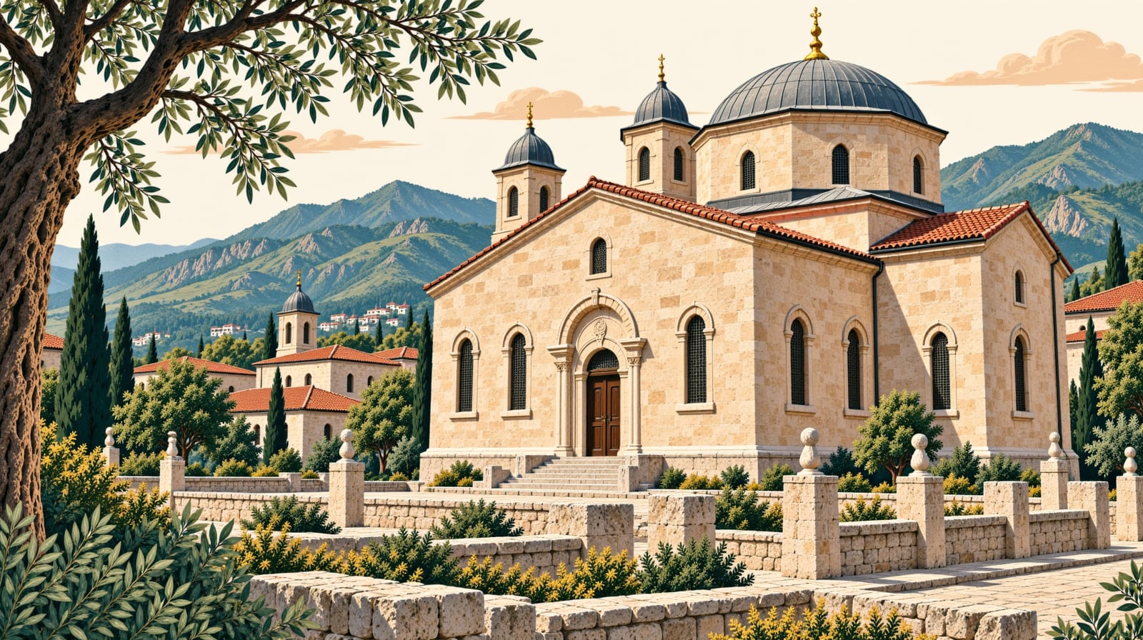 Tibeti Church çizimi, Artvin