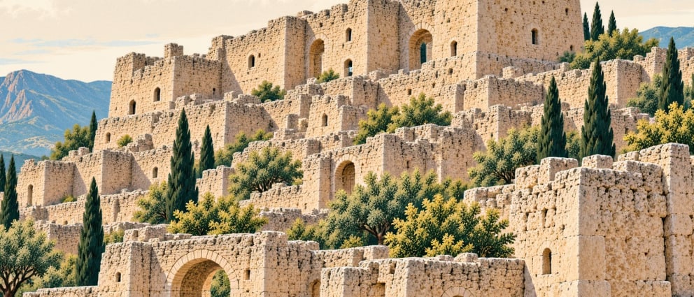 Tıkızlı Castle çizimi, Muş