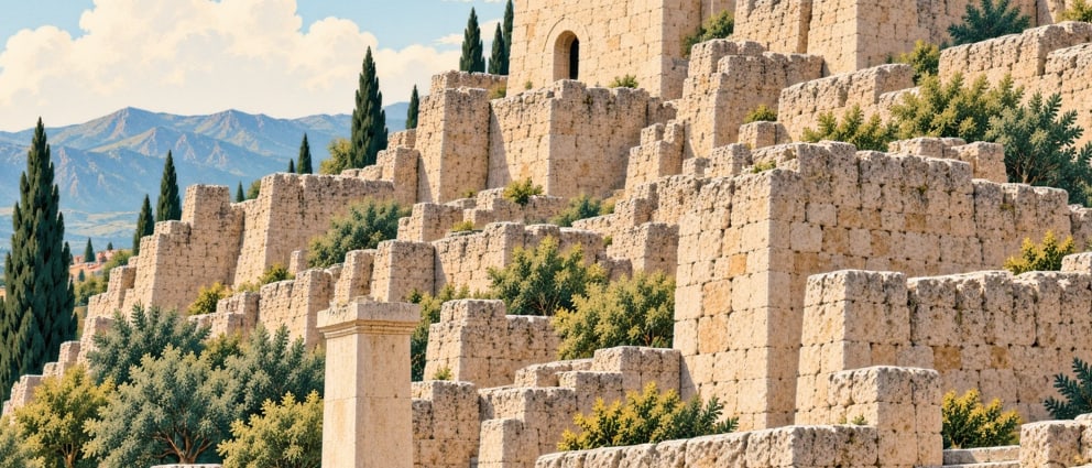 Tillo Castle çizimi, Siirt