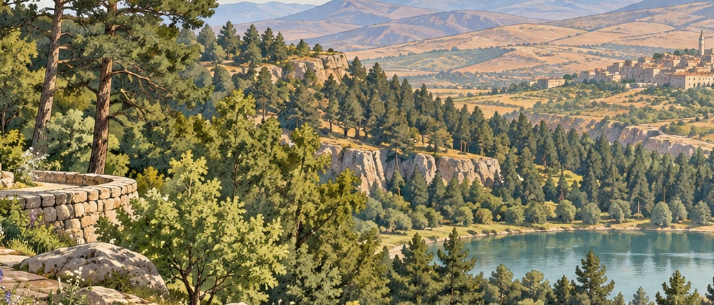 Tillo Nature Park çizimi, Siirt