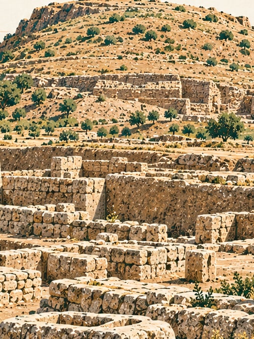 Tilmen Höyük çizimi, Gaziantep