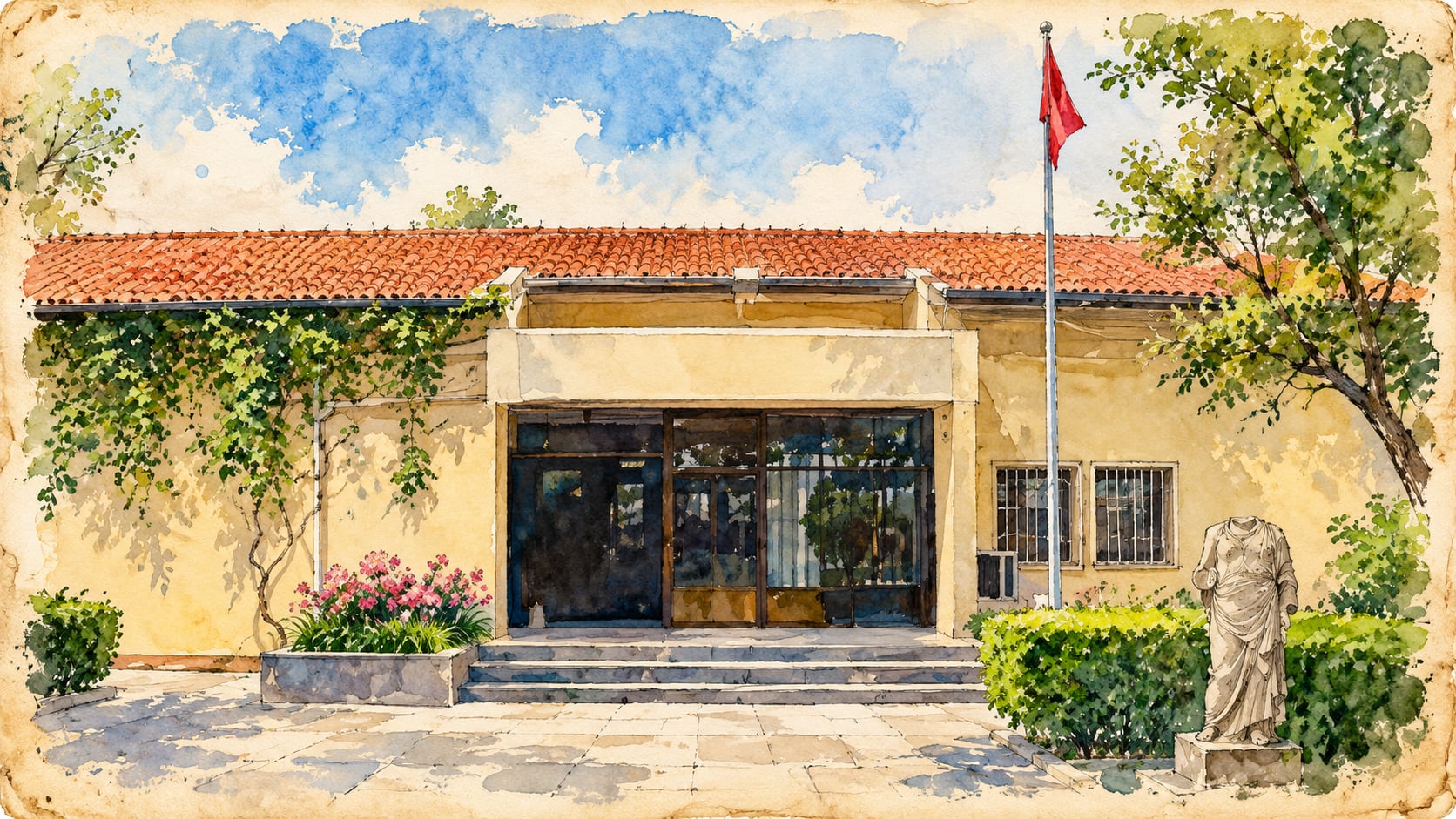 Tire Museum çizimi, İzmir