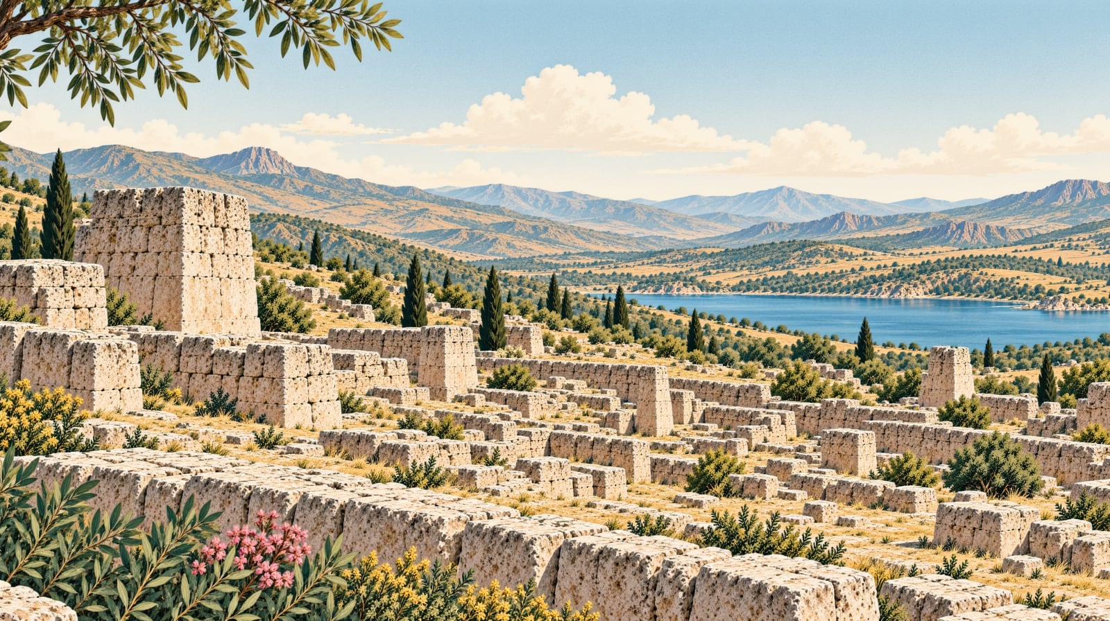 Tokat Castle çizimi, Tokat