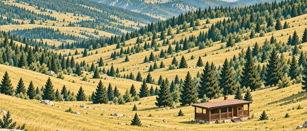 Topuk Plateau çizimi, Düzce