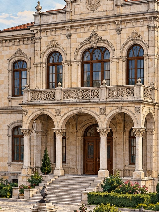 Zeichnung: Stadtmuseum Trabzon, Trabzon