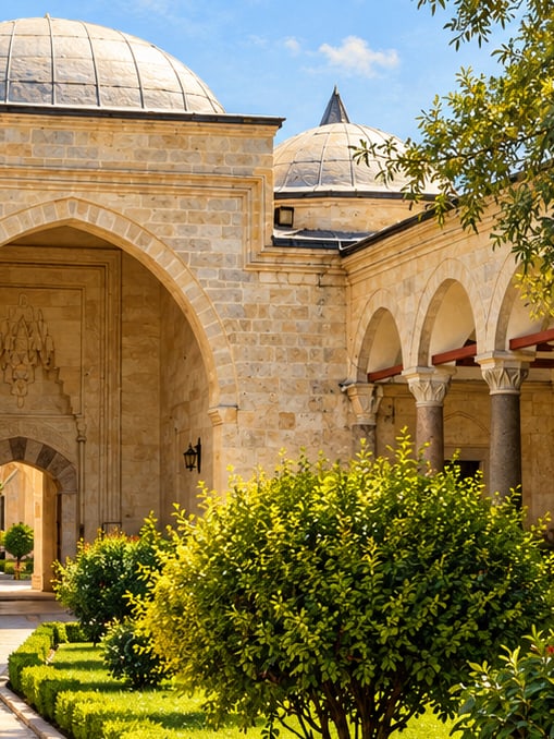 Zeichnung: Gesundheitsmuseum II. Beyazıd der Trakya-Universität, Edirne