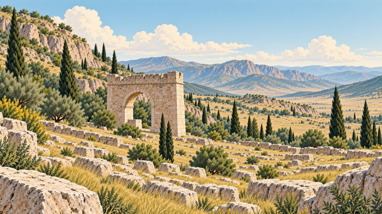 Tufanbeyli-kürebeli Plateau çizimi, Adana