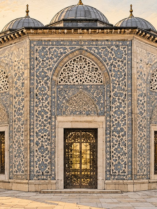 Zeichnung: Türbeler-Museum, İstanbul