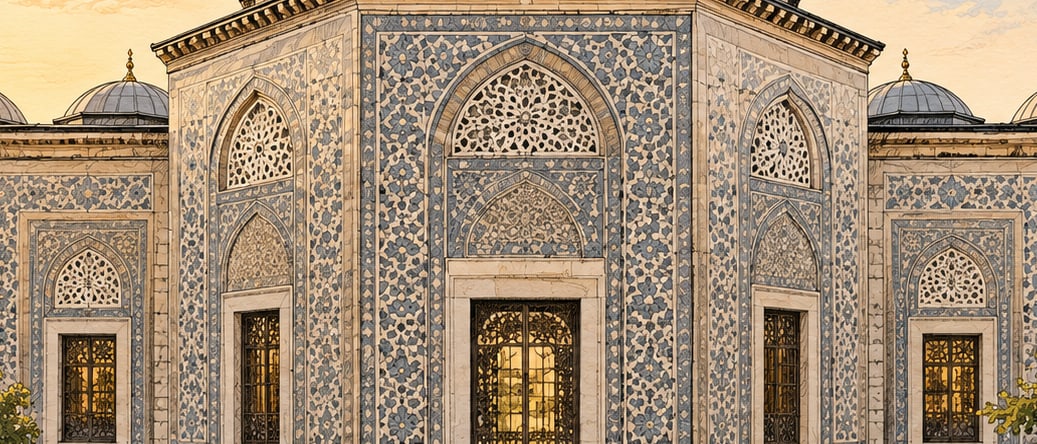 Türbeler Museum çizimi, İstanbul