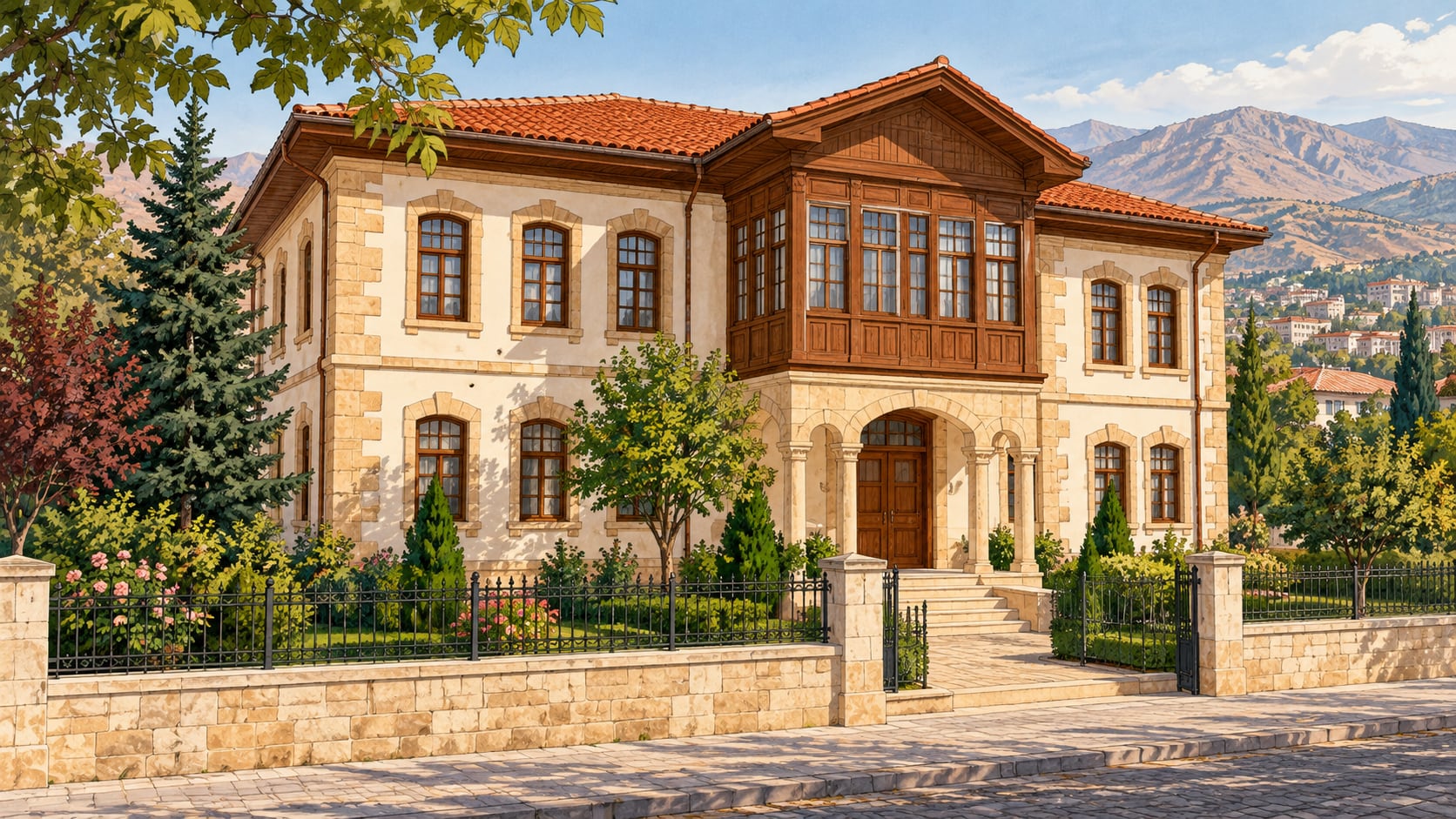 Turgut Özal Museum çizimi, Malatya