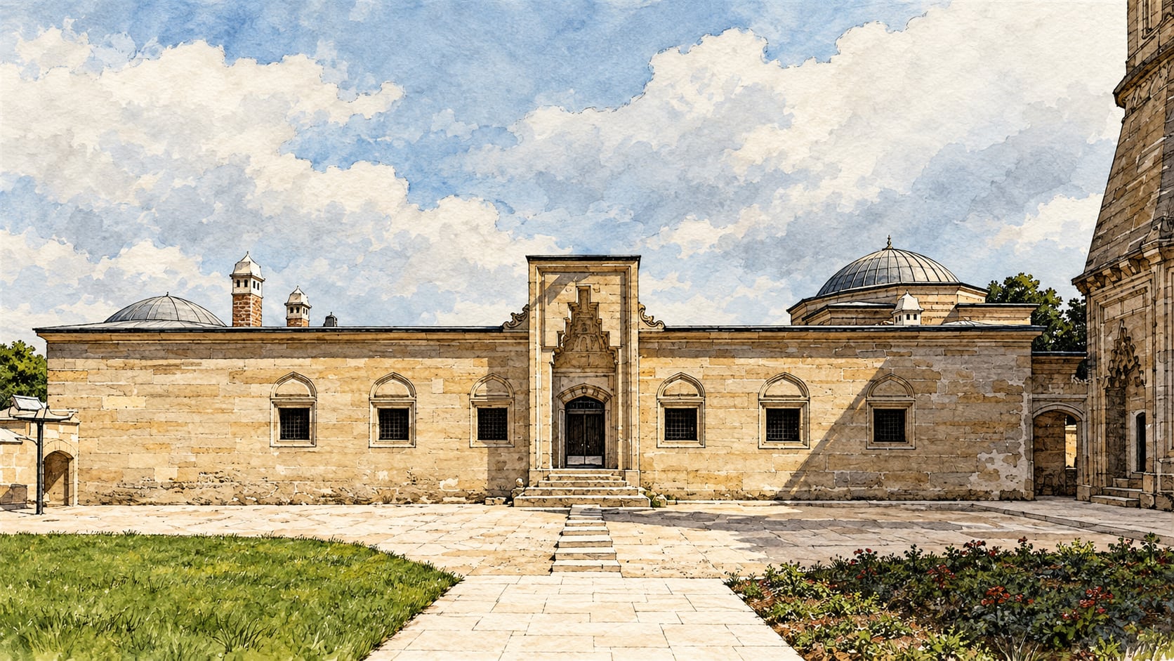 Türk-İslam Works Museum çizimi, Edirne