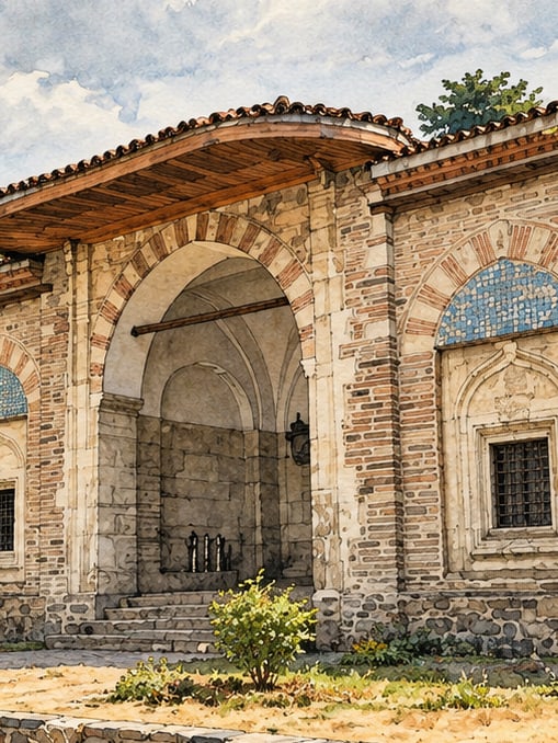 Zeichnung: Museum für türkische und islamische Werke, Bursa
