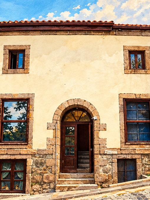 Zeichnung: Türk-Pusat-Museum für traditionelles türkisches Bogenschießen und Kriegsgerät, Ankara