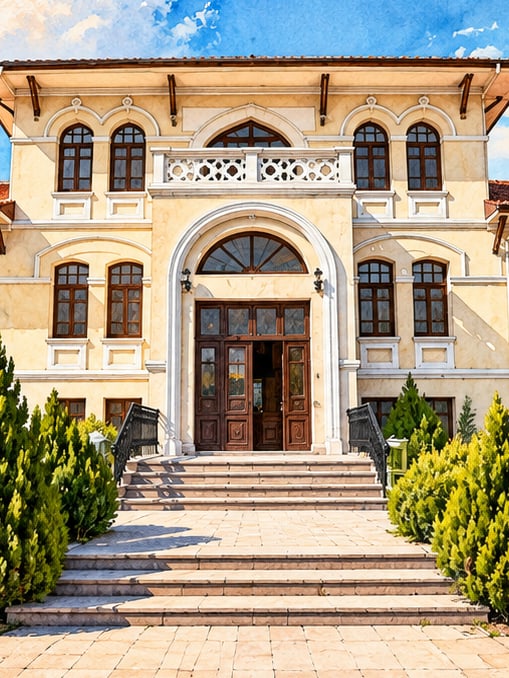 Zeichnung: Türk-Telekom-Telekommunikationsmuseum, Ankara