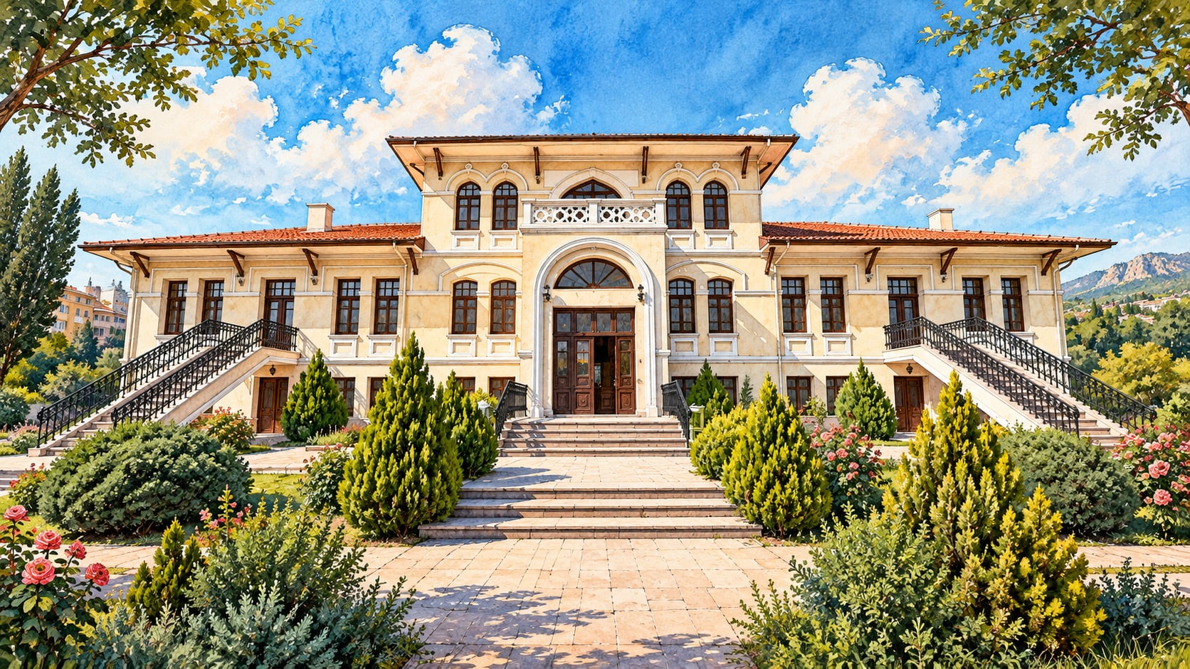 Türk Telekom Telecommunications Museum çizimi, Ankara