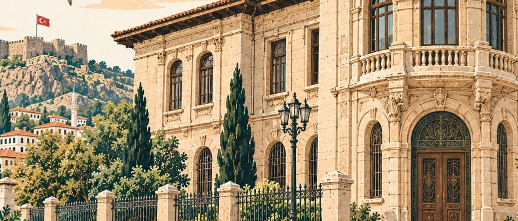 Türkiye İş Bankası İktisadi Bağımsızlık Müzesi çizimi, Ankara