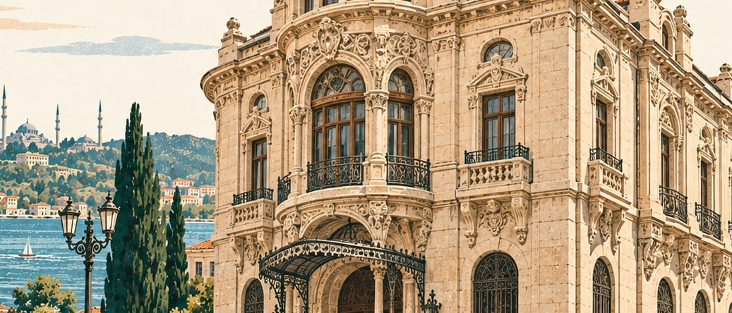 Türkiye İş Bankası Müzesi çizimi, İstanbul