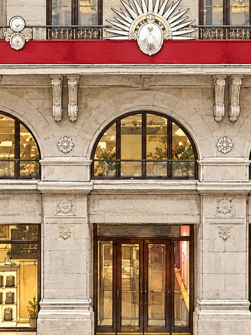 Zeichnung: Türkiye-İş-Bank-Museum für Malerei und Skulptur, İstanbul