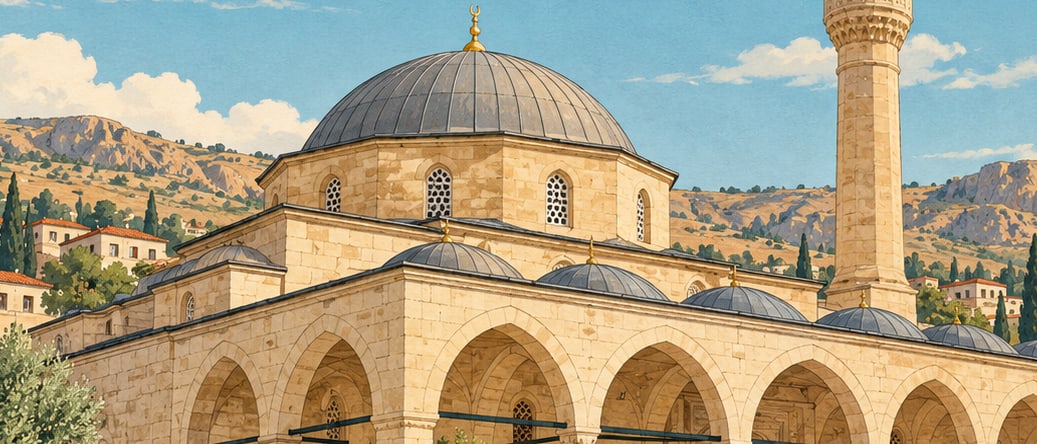 Tut Great Mosque çizimi, Adıyaman