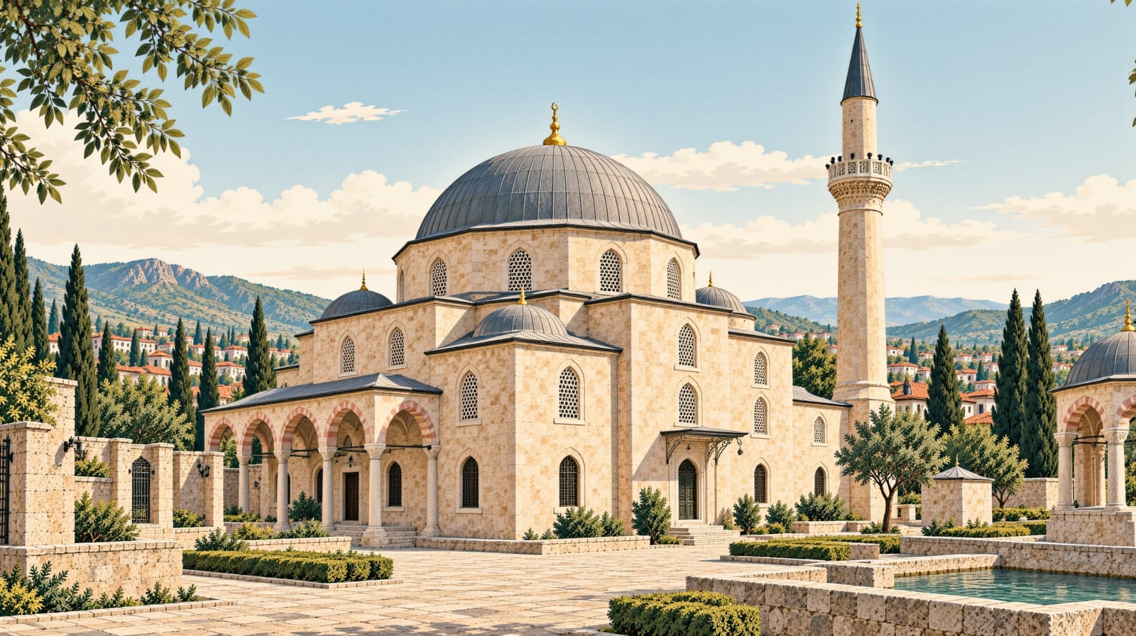 Great Mosque çizimi, Van
