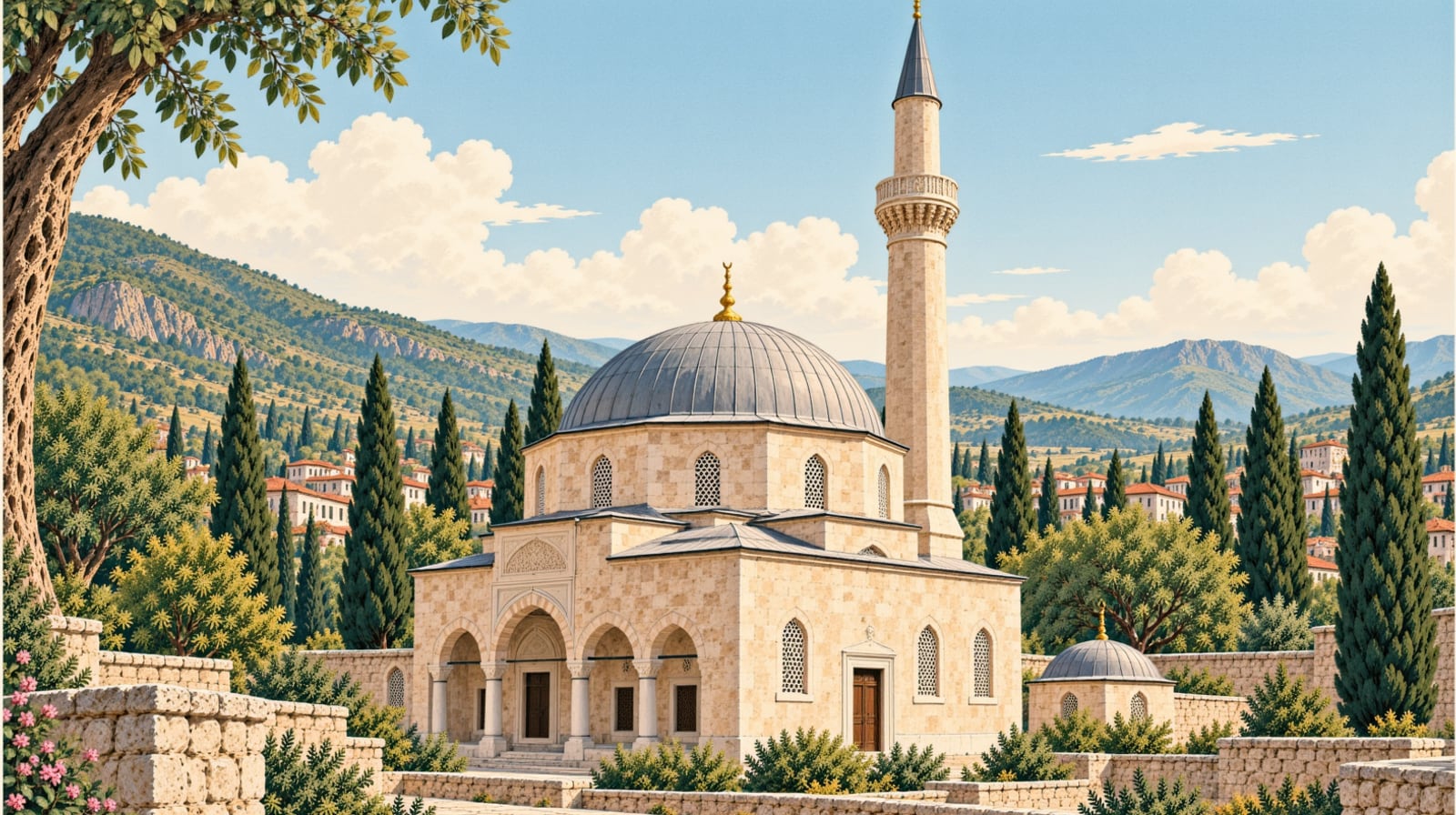 Great Mosque çizimi, Bitlis