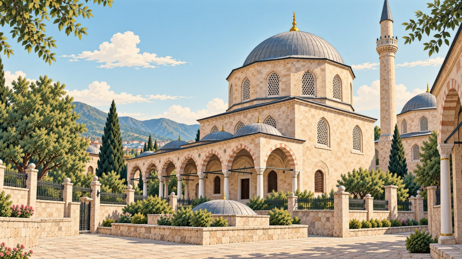 Great Mosque çizimi, Muş