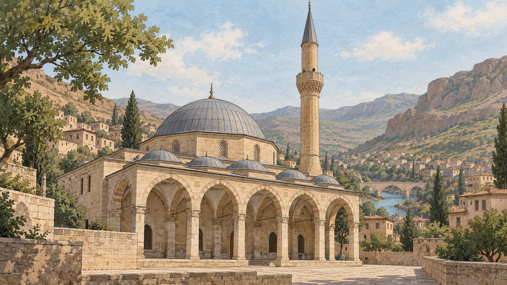 Great Mosque çizimi, Siirt
