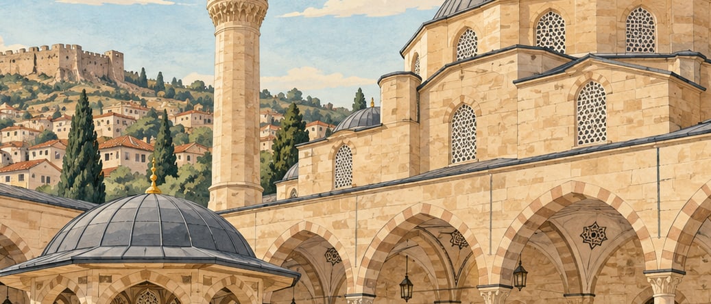Great Mosque çizimi, Kilis