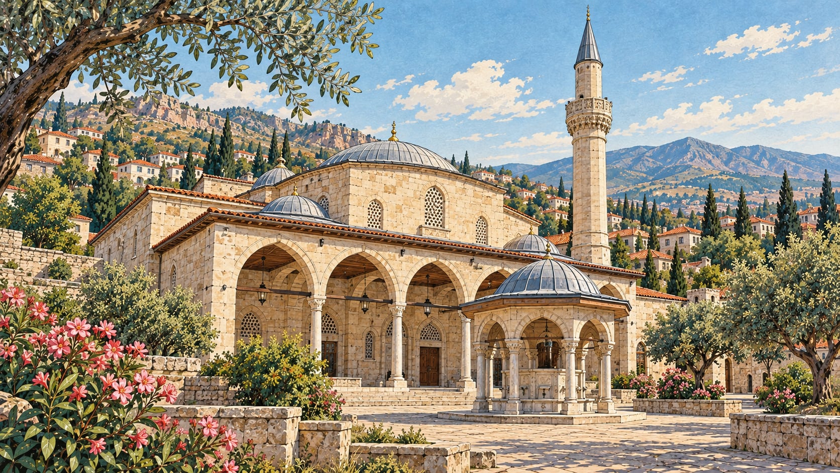 Great Mosque çizimi, Kahramanmaraş